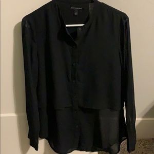 Black Work Blouse